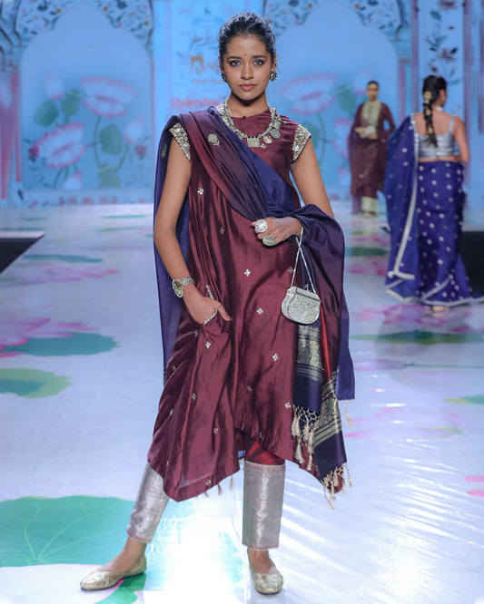 Coffee Brown Kurta Set