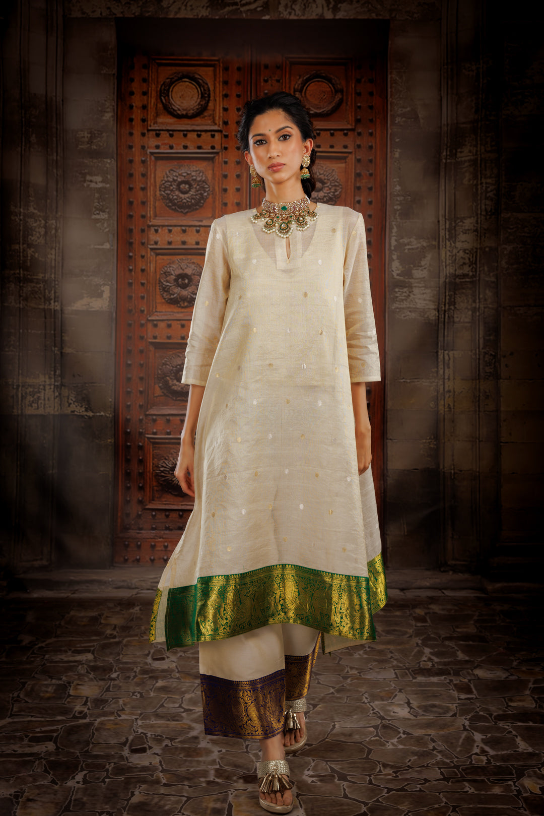 Chanderi Kurta