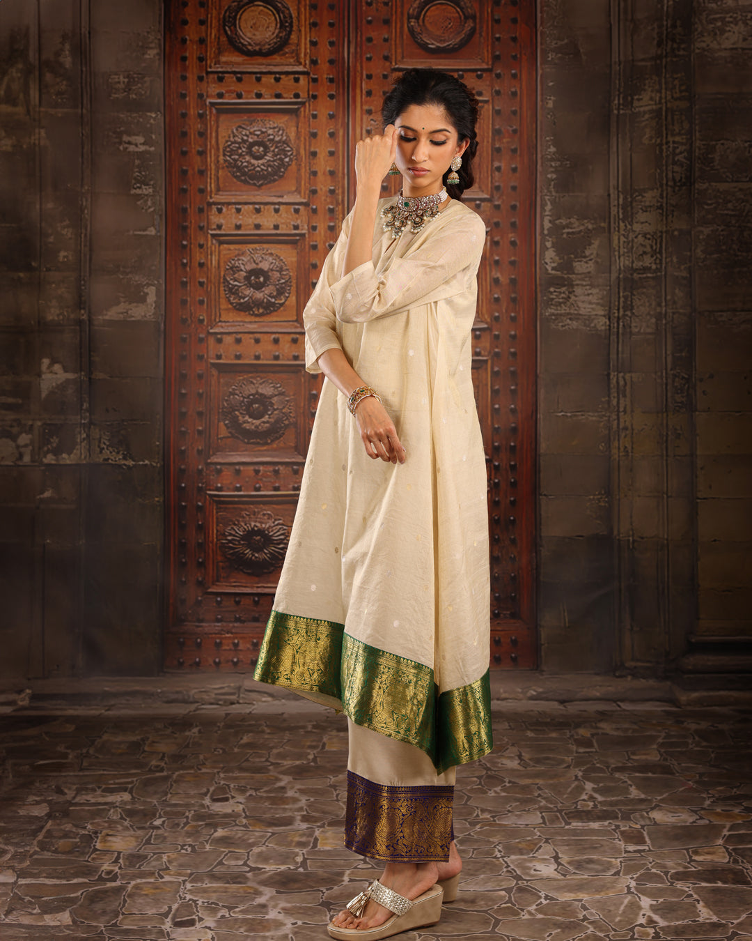 Chanderi Kurta