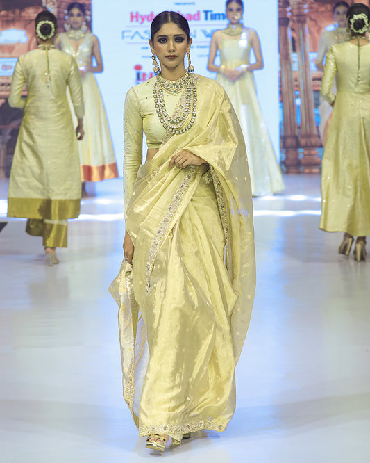 Chanderi Tissue Saree