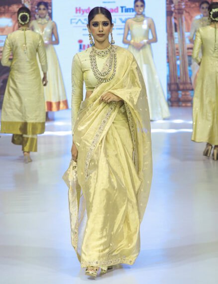 Chanderi Tissue Saree