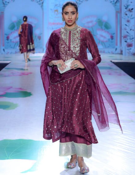 Regal Plum Kurta