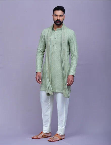 Chikankari Embroidered Kurta