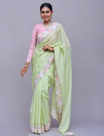Organza Saree
