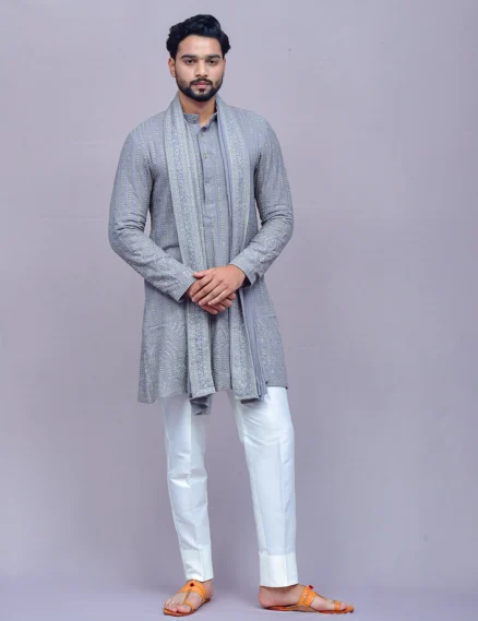 Chikankari Embroidered Kurta