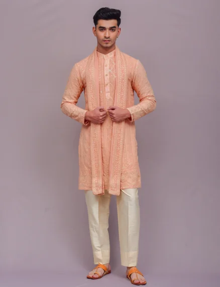 Chikankari Embroidered Kurta