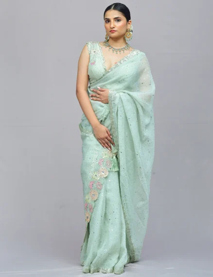 Silk Organza Saree